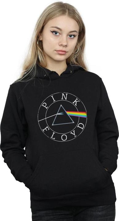 Actual product image Pink Floyd Womens/Ladies Prism Circle Logo Hoodie (L)