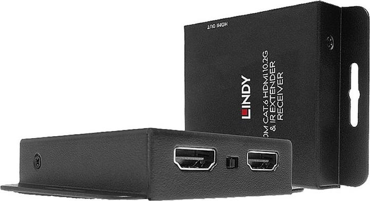 Produktbild Lindy HDMI & IR Extender mit PoC & Loop Out (Video Switch)