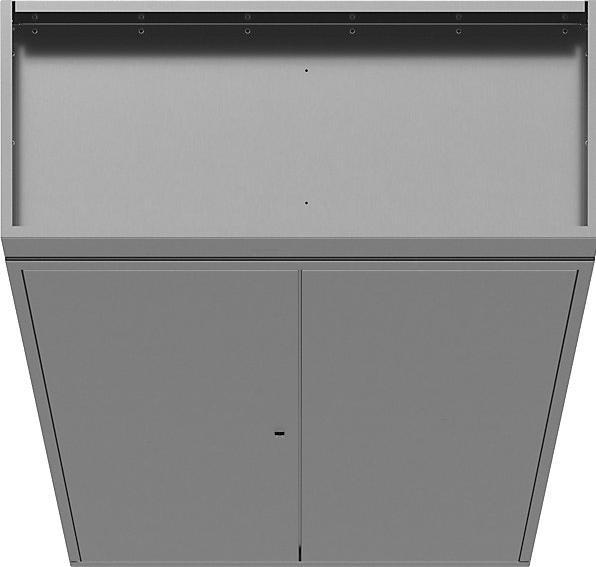 Produktbild kaiserkraft Edelstahlschrank (100 cm, 195 cm)