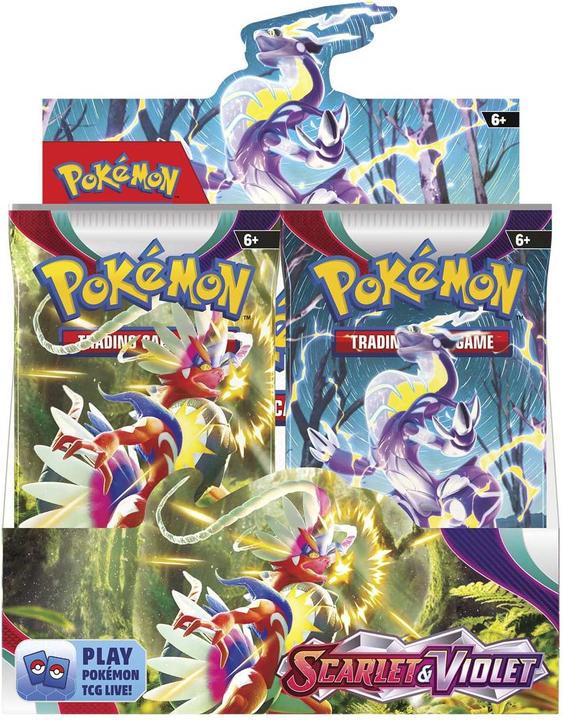 Actual product image Pokémon Scarlet & Violet (English, Booster Pack)