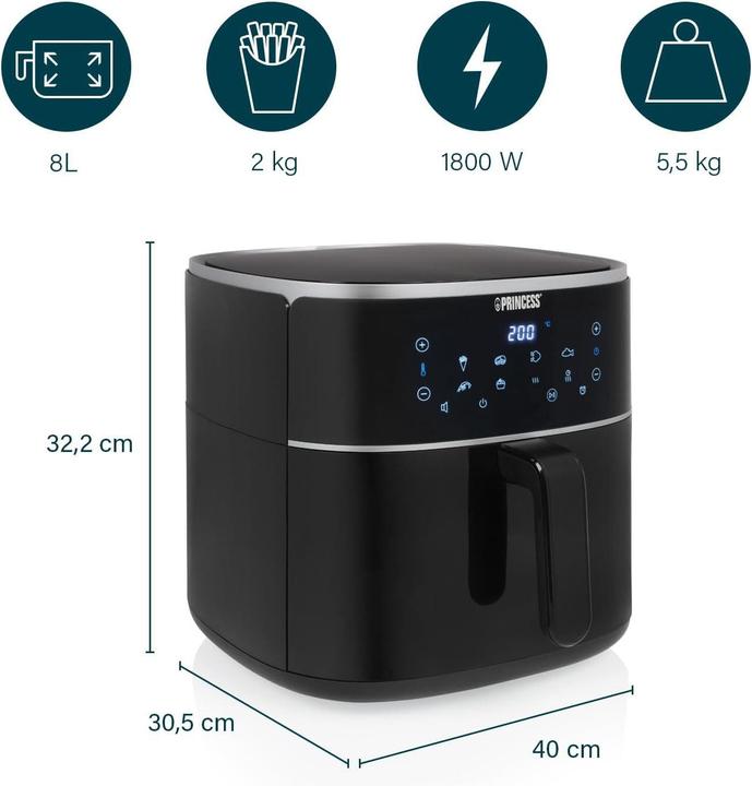 Actual product image Princess Digital Airfryer (CH plug)