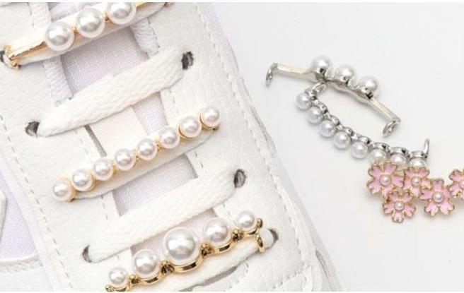 Actual product image MU Style Shine Series Shoelace Clip