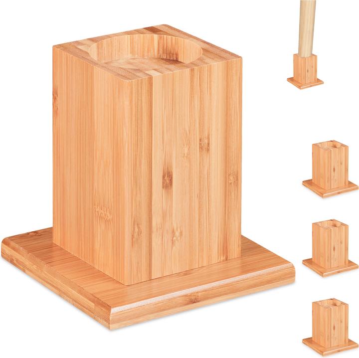 Actual product image Relaxdays Elephant Feet Set of 4, Height 14 cm