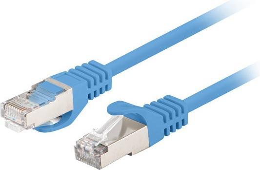 Produktbild Lanberg Patchcord Kat.6 Ftp 1m Niebieski Fluke Passed 10-Pack (UTP, CAT6, 1 m)