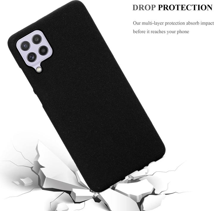 Produktbild Cadorabo TPU Frosted Hülle (Samsung Galaxy M22, Samsung Galaxy A22, Samsung Galaxy A32)