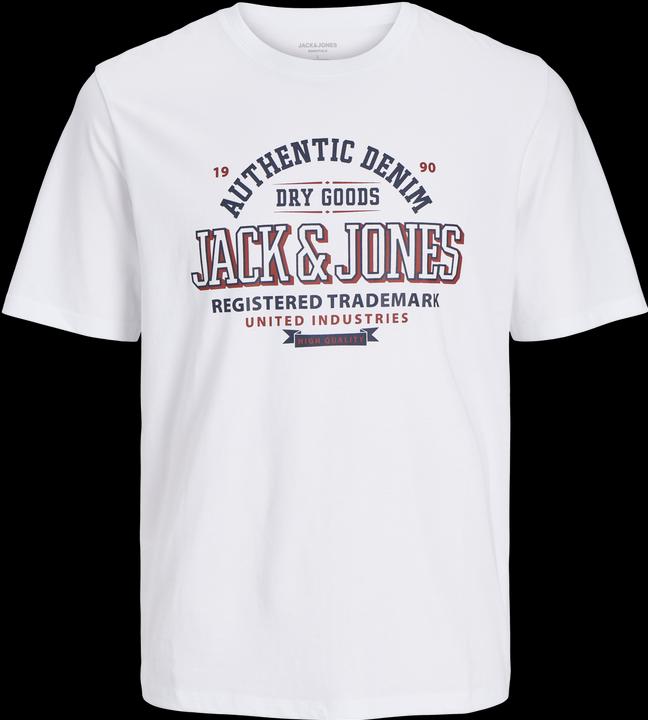 Image du produit Jack & Jones Jjelogo Tee Ss O-Neck 2 Col Aw24 S Pls (6XL)