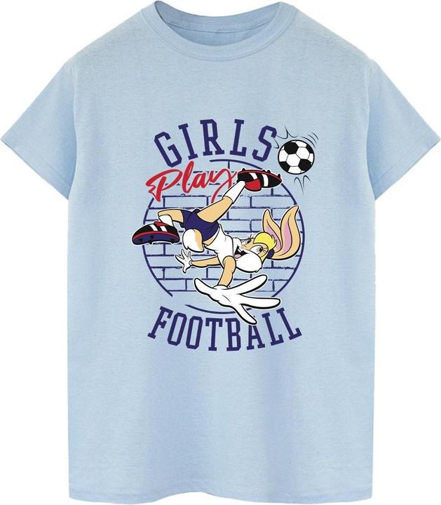 Looney Tunes Lola Bunny Girls Play Football TShirt (S)