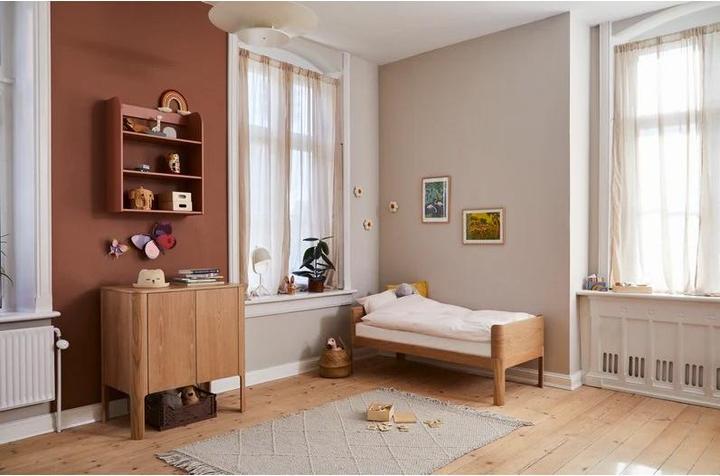 Produktbild Flexa Nova Juniorbett inkl. Matratze Oak (70 x 150 cm)