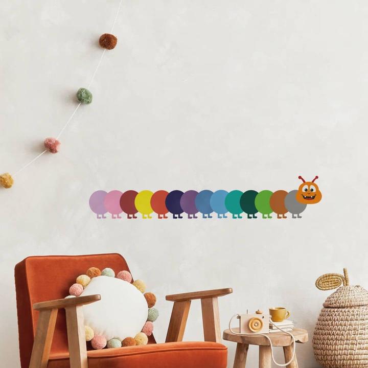 Produktbild Trenddeko Bunte Raupe (45 x 32 cm)