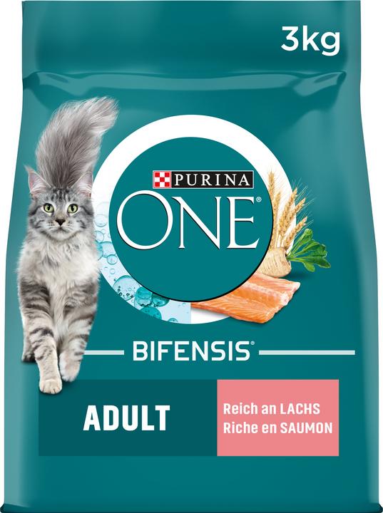 Purina ONE Lachs und Vollkorn (Adult, 1 Stk., 3000 g)