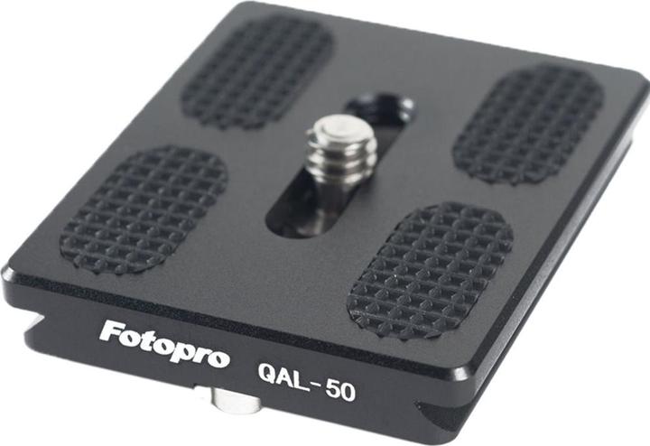 Produktbild Fotopro Kopf-Schnellmontageplatte QAL-50 (Stativ Schnellwechselplatte)