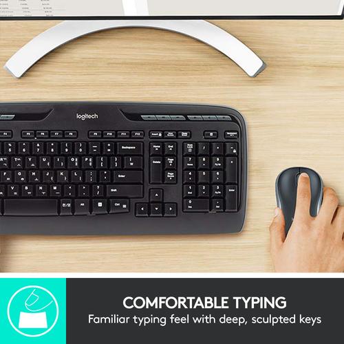 Image du produit Logitech Mk330 (CH, Sans fil)
