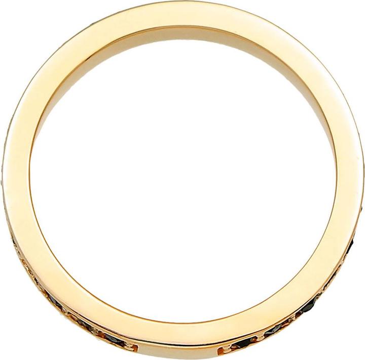 Image du produit Elli Anneau de ruban, anneau de cristal (52, Argent 925)