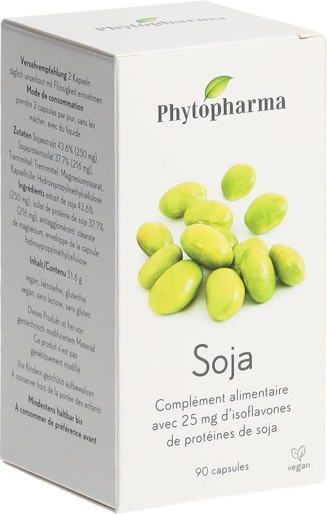 Actual product image Phytopharma Soy capsules (1 Piece, Capsules, 80 g)