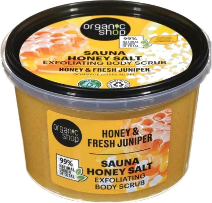 Immagine prodotto Organic Shop Sauna Honig Salz Körperpeeling 250Ml (250 ml)
