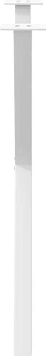 Produktbild VidaXL Esstischbeine X-Form 2 Stk. Weiss 70x(72-73) cm Stahl Tischbein