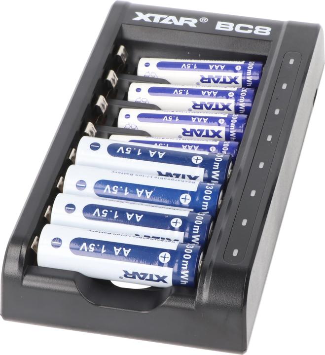 Immagine prodotto Xtar BC8 (1 pz., AAA, Caricabatterie senza batteria)