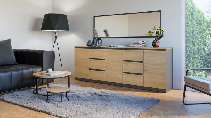 Actual product image Topeshop COSTA ANT/ART BA KPL Chest of drawers