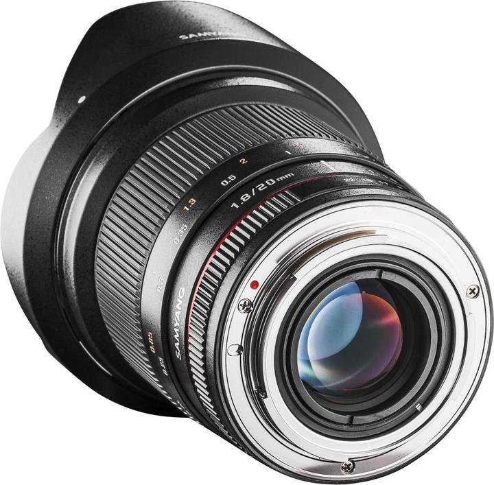 Image du produit Samyang 20mm f/1.8 ED AS UMC Canon EF (Canon EF, Plein format)