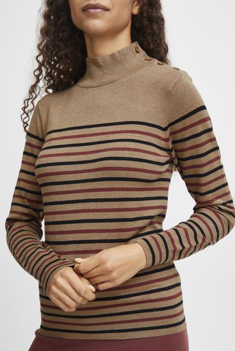 Produktbild B.young pullover mit knopfleiste, damen mmorla 2 (XL)