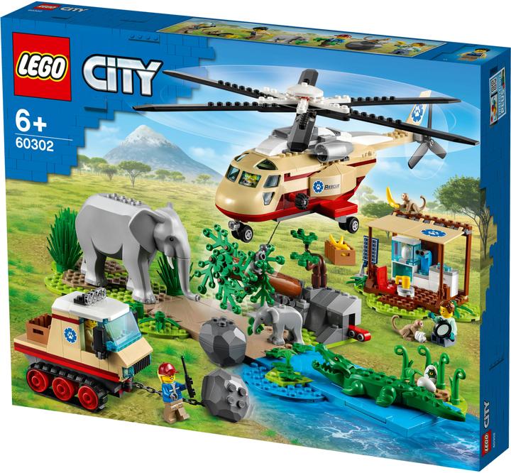 Immagine prodotto LEGO Missione di salvataggio degli animali (60302, LEGO City)