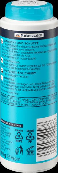 Produktbild dm Balea Fusspuder (Fussdeodorant & -puder)