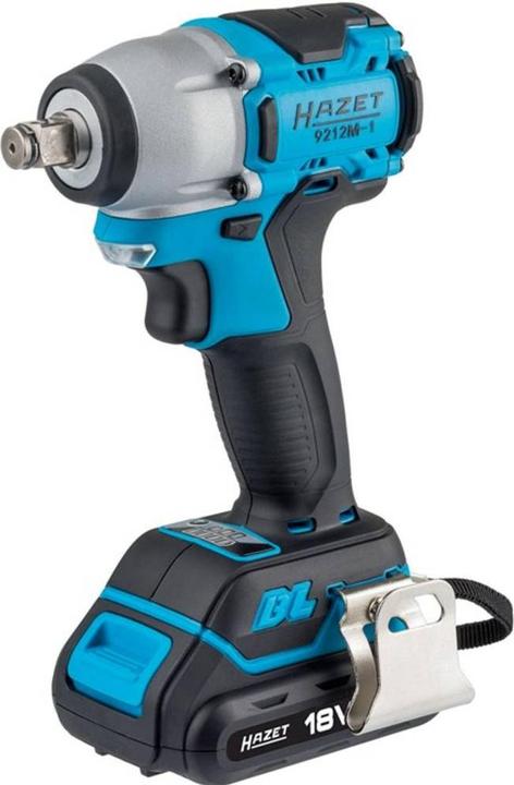 Produktbild HAZET Mini Akku-Schlagschrauber Satz ∙ 18 V 9212M-1 ∙ Lösemoment maximal: 270 Nm ∙ Vierkant 12,5 mm… (Akkubetrieb)