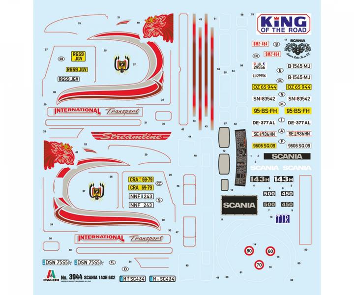 Actual product image 1:24 Scania Streamline 143H 6x2