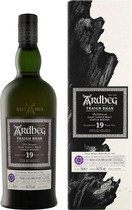 Immagine prodotto Ardbeg 19 anni Traigh Bhan Lotto 5 + GB 46,2% Vol. 0,7l (Single Malt, 1 x 70 cl)