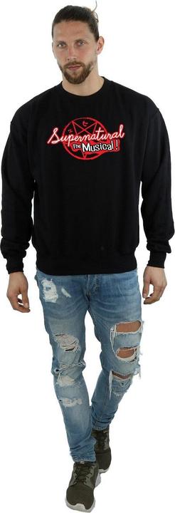 Actual product image Supernatural Mens The Musical Sweatshirt (S)