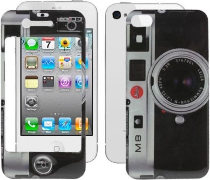 Produktbild König Design Schutzfolie Skin für Handy iPhone 4 & 4S (Apple iPhone 4, LG G4s)