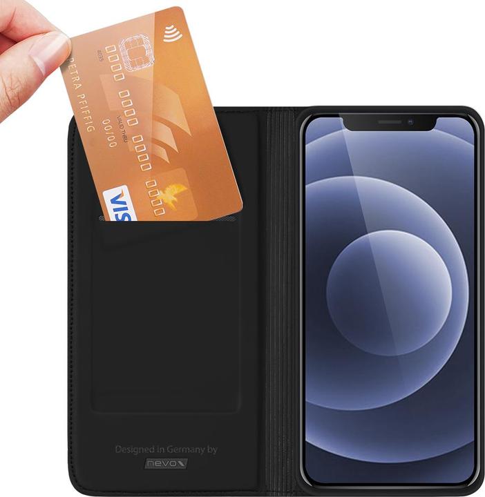 Produktbild Nevox Vario Series Bookcase iPhone 15 schwarz (Apple iPhone 15)