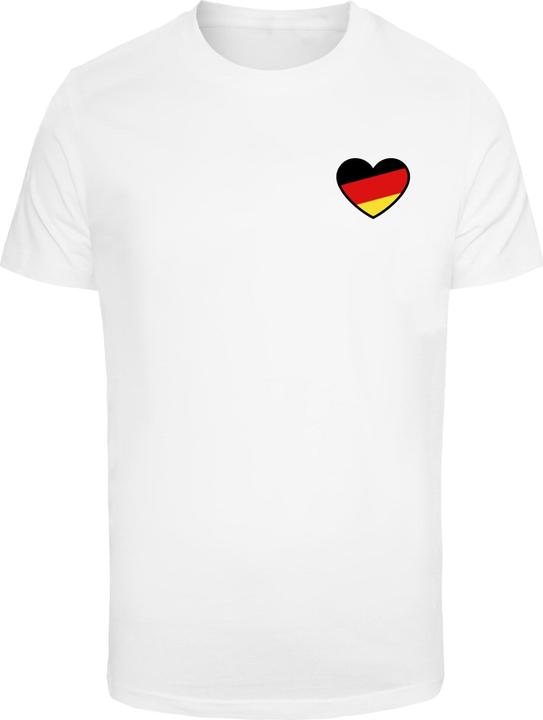 Actual product image Mister Tee MisterTee Heart Flag Tee - 169763 (L)