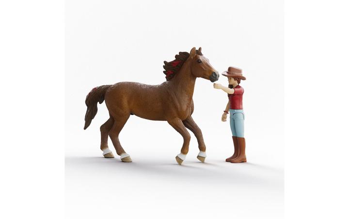 Actual product image Schleich HORSE CLUB Hannah & Cayenne