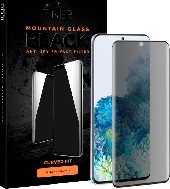 Immagine prodotto Eiger Mountain Glass Black Edge (1 Pezzo/i, Samsung Galaxy S20)