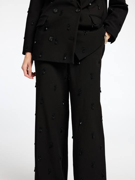 Image du produit Selected Femme Pantalon orné à jambe large (40)