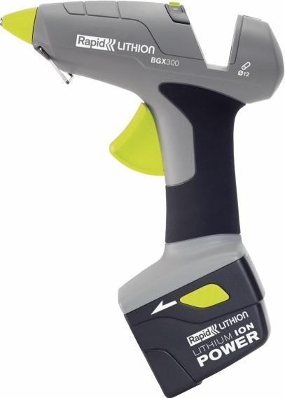 Actual product image Rapid BGX300 cordless glue gun 12mm
