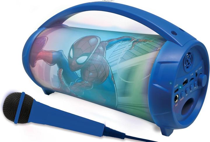 Actual product image Lexibook Spider-Man Bluetooth speaker with microphone