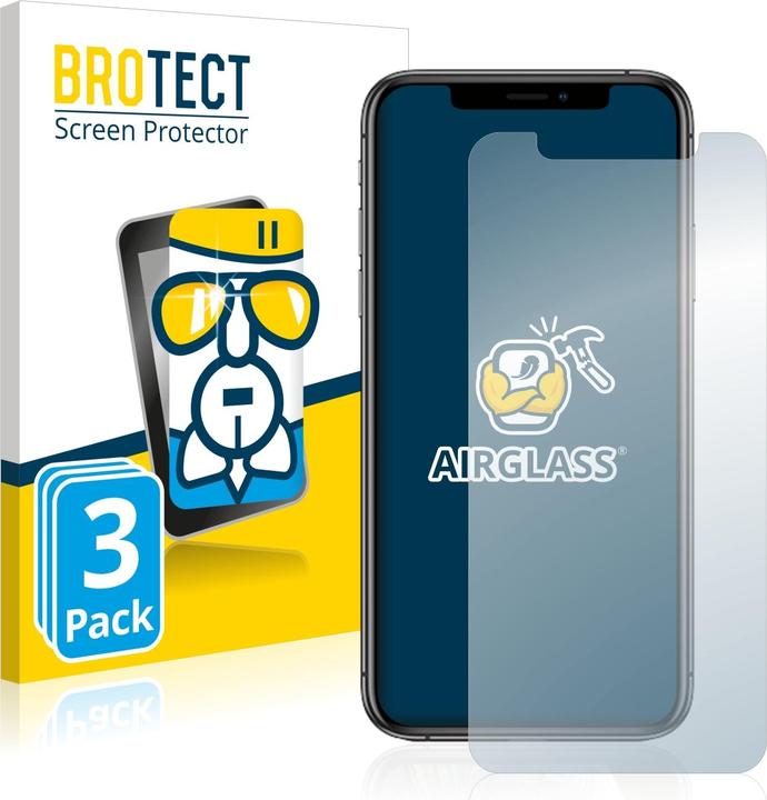 Immagine prodotto BROTECT AirGlass Vetro (3 Pezzo/i, Apple iPhone XS)