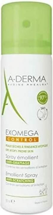 Immagine prodotto A-Derma Exomega Control Spray Emolliente Lenitivo per Pelle Secca e Atopica 50Ml (50 ml)