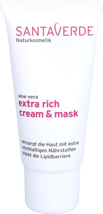 Produktbild SantaVerde Aloe Vera Extra Rich Cream Mask (30 ml)