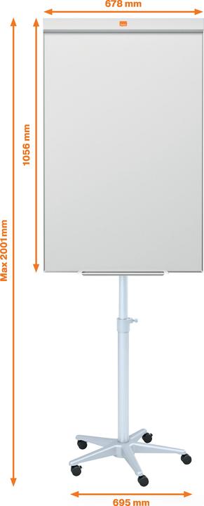Image du produit Nobo Tableau de conférence Barracuda (70 x 100 cm)