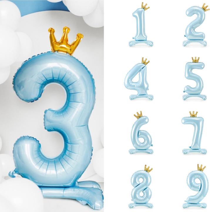 Actual product image Partydeco Number 2 (1 x)