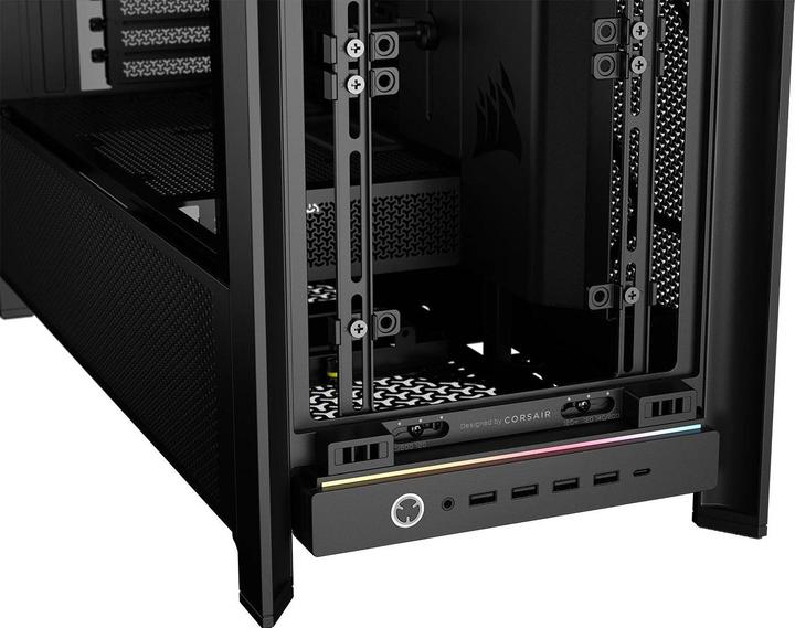 Produktbild Corsair FRAME 5000D RS BLACK MID CASE (E-ATX, Mini-ITX, ATX, mATX)