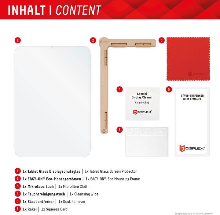 Actual product image Displex Tablet Glass, Tablet Schutzglas (1 Piece, Galaxy Tab S10 Ultra)