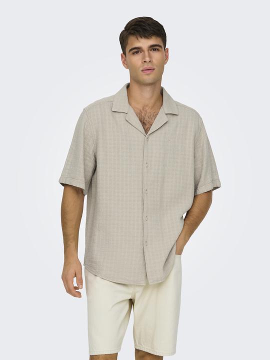 Produktbild Only & Sons Onslatham Rlxss Resort Linen Struc 0257 (L)