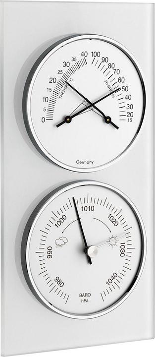 Produktbild TFA Wetterstation Glas 20.3022 Analog Barometer Thermo-Hygrometer