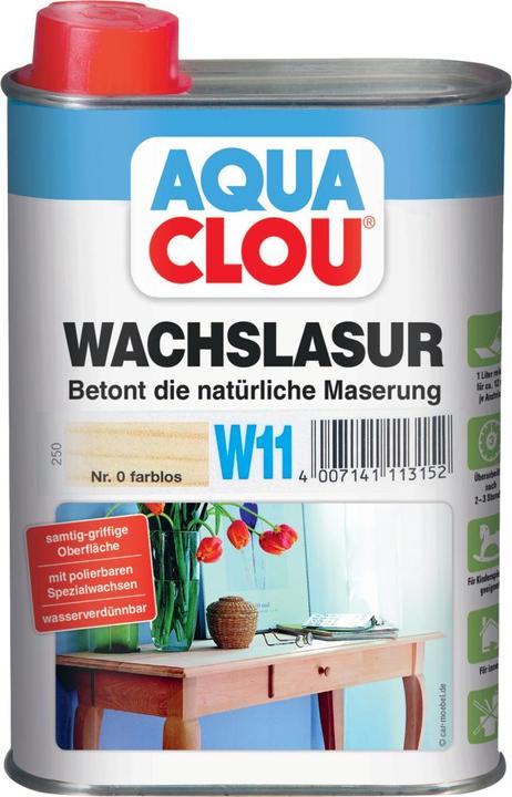 Image du produit Clou Glacis à la cire aquatique W11 (Incolore, 0.25 l)