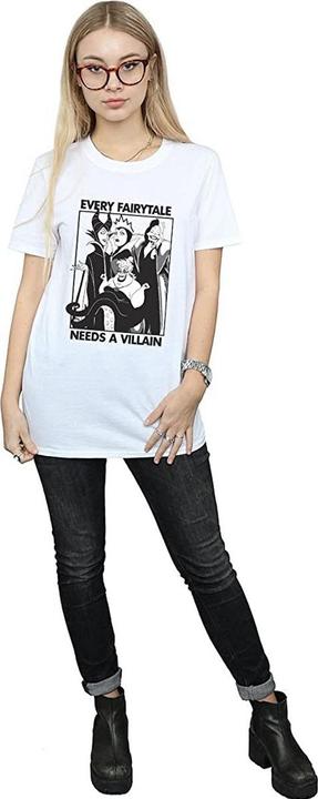 Image du produit Disney T-shirt en coton Femme/Ladies Every Fairy Tale Needs A Villain (Chaque conte de fées a besoin d'un (XXL)