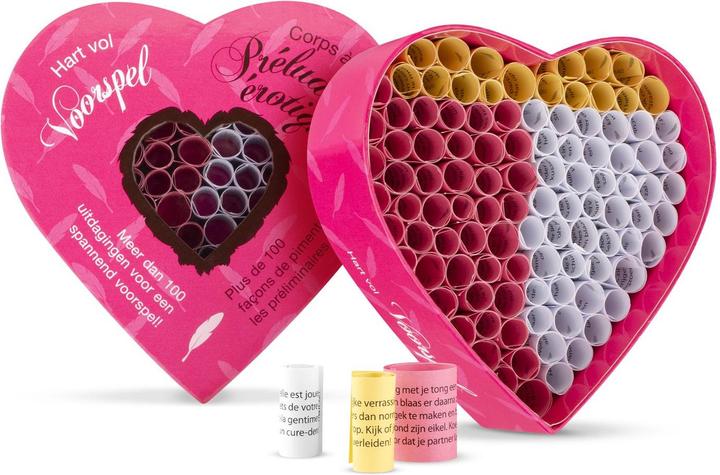 Actual product image tease & please Hart Vol Voorspel (Other, French, Dutch)